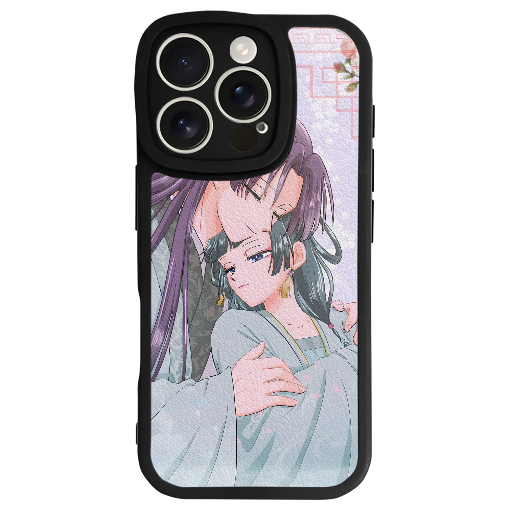 （画像用） 薬屋のひとりごと The Apothecary Diaries 【iPhone 16シリーズ対応】シリコンスマホケース（レザー調） 材質：シリコン